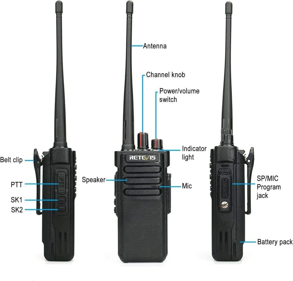 Talkie-Walkie Longue Distance Retevis RT29 : Solution Radio Sans Faille - 8