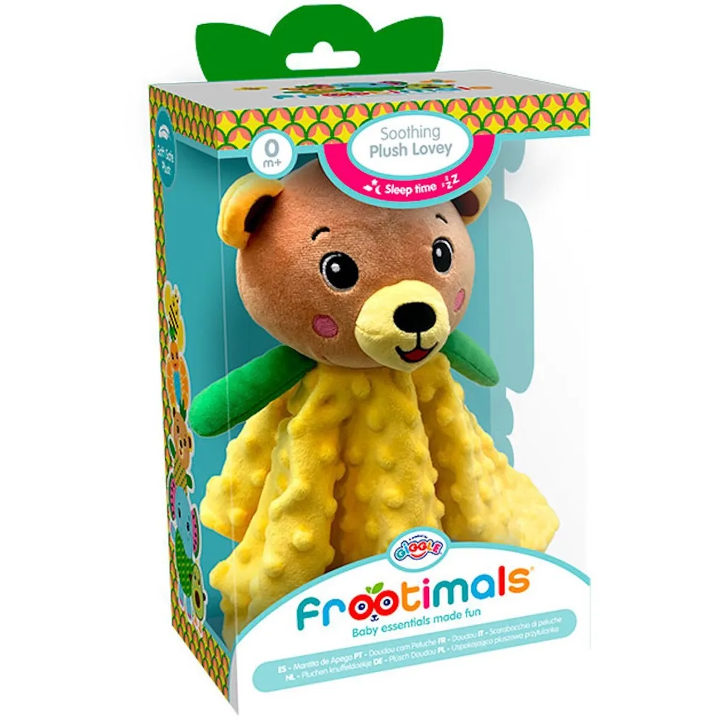 Peluche Bubba Tropibear Frootimals pour Apaiser les Pleurs de Bébé