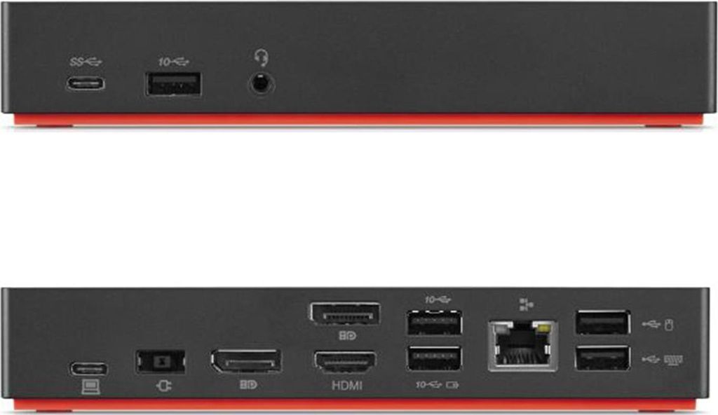 Lenovo 40AF0135EU notebook dock/port replicator Wired Black Immagine del prodotto 