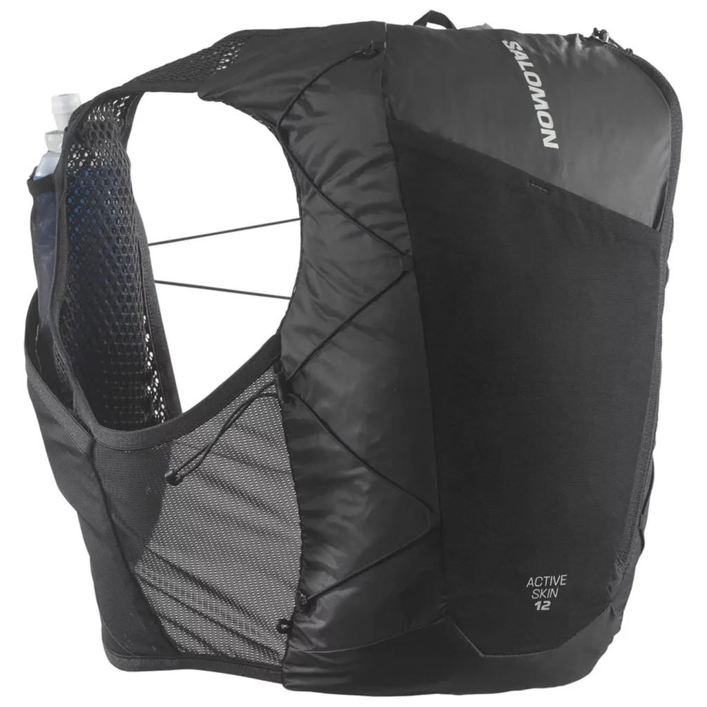 Sac à dos Salomon Active Skin 12 C21774 de trail running noir