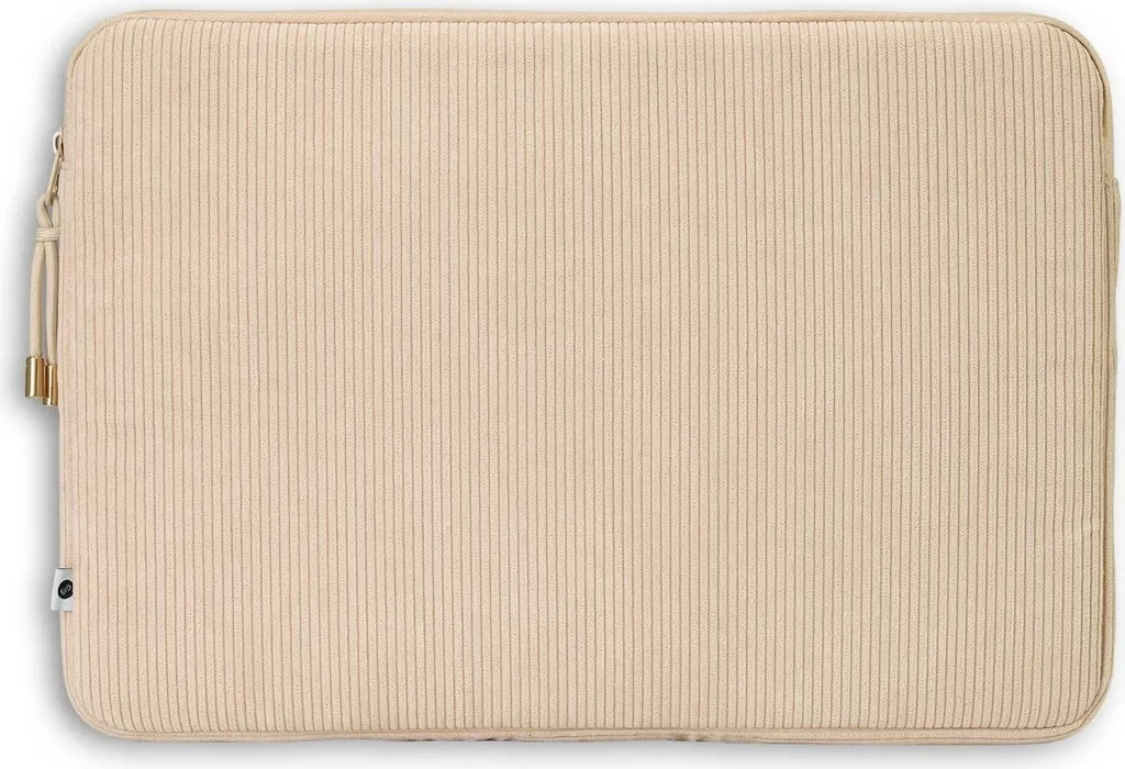 Custodia Selencia Cord Laptop 15-16" Beige: Il Calore del Velluto