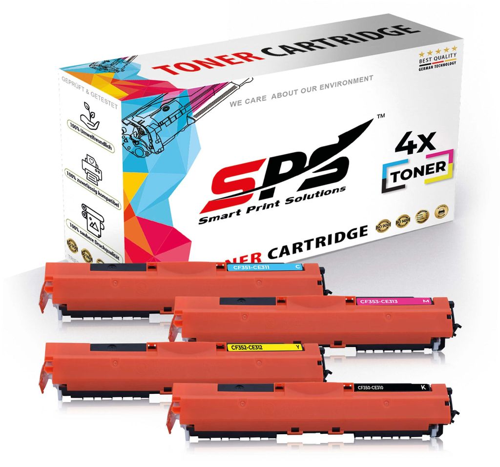 CE310A/126A Toner Kompatibel für HP Laserjet Pro 200 color M 275 T | Mehrfarbig