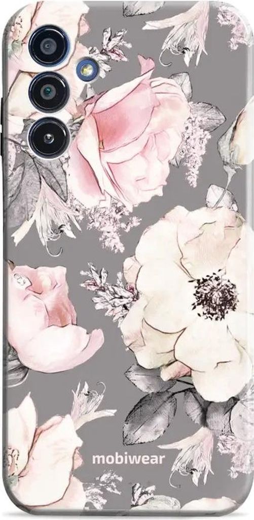 Handyhülle für Galaxy S25 Ultra, Mobiwear Elite Pro, Rosa-Blumig