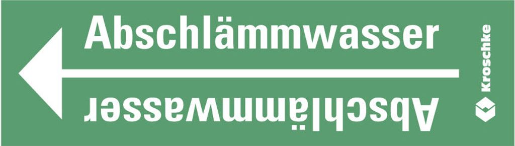 Dreifke Rohrleitungsband Abschlämmwasser, praxisbewährt, ab Ø 10mm, grün/weiß, 33m/Rolle