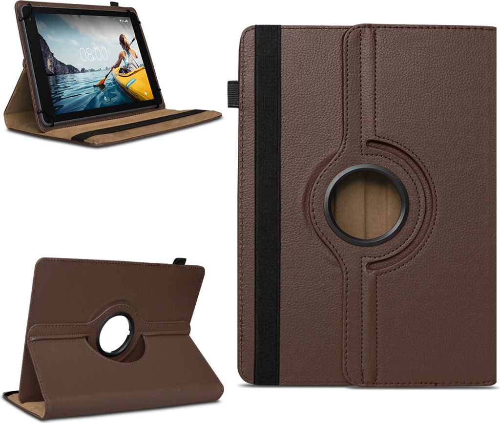 Schutzhülle für Medion Lifetab P10710 P10612 P10610 P10603 E10714 Tasche HülleFarben:Braun