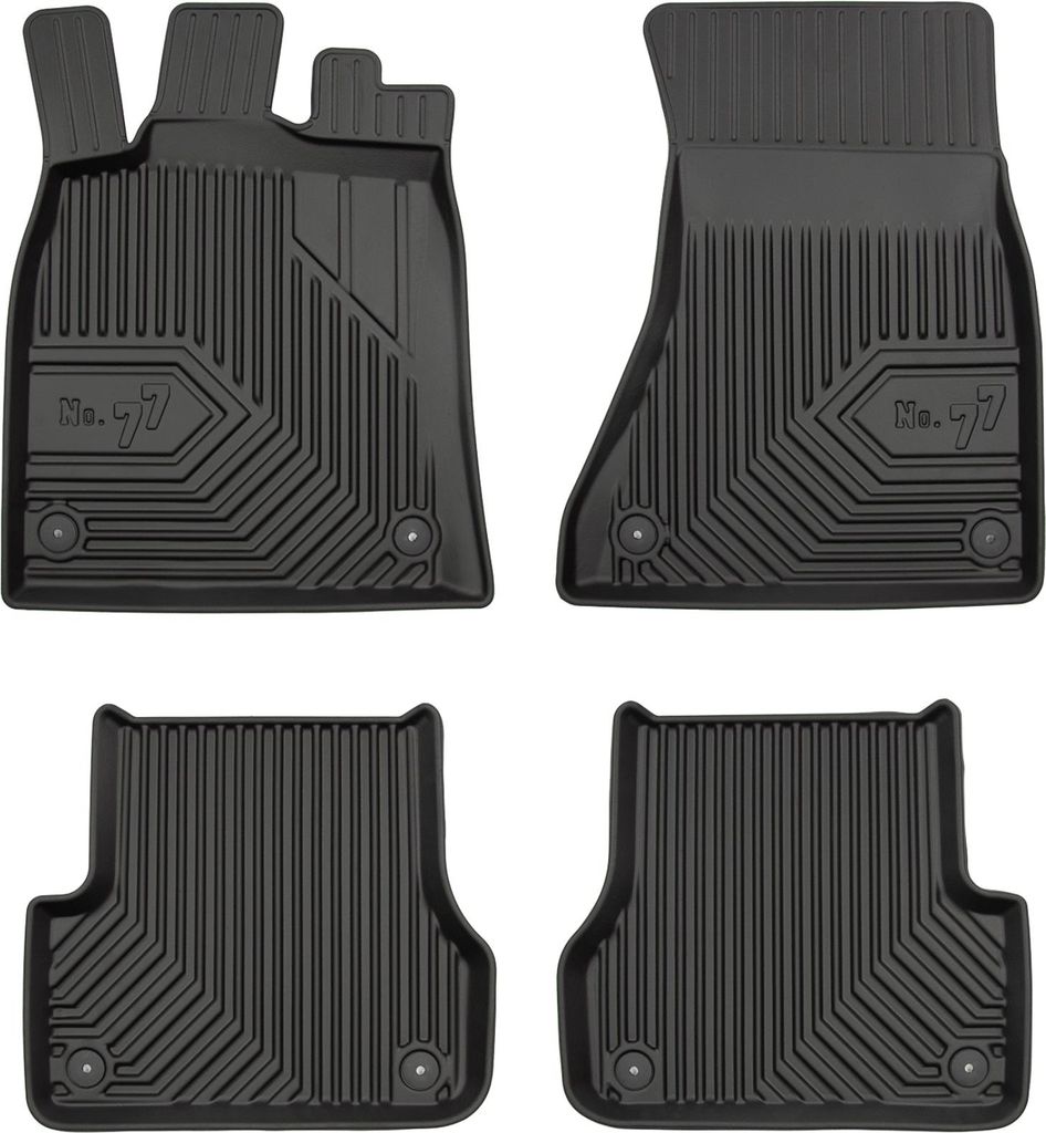 FROGUM Gummimatten Autofussmatten für Audi A6 C7 2011-2018
