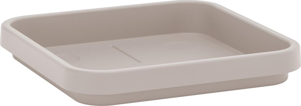 Blumentopf Untersetzer geli VIVA Square Kunststoff Ø 28 cm sand