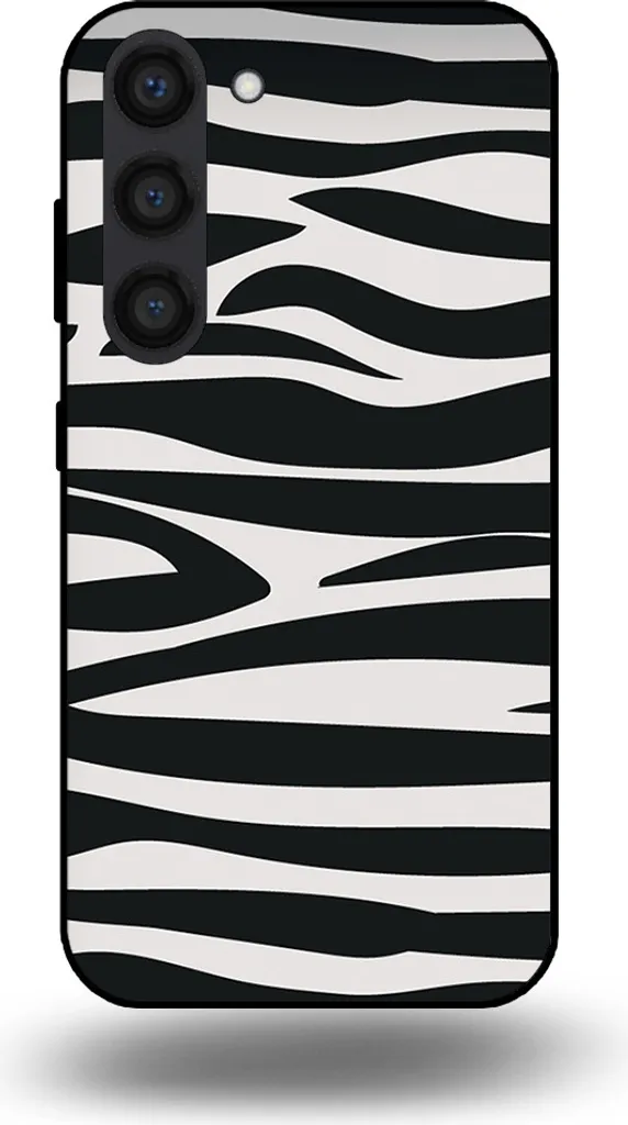 Cover Slim Samsung S23 Smartphonica Zebra - Protezione Urbana TPU