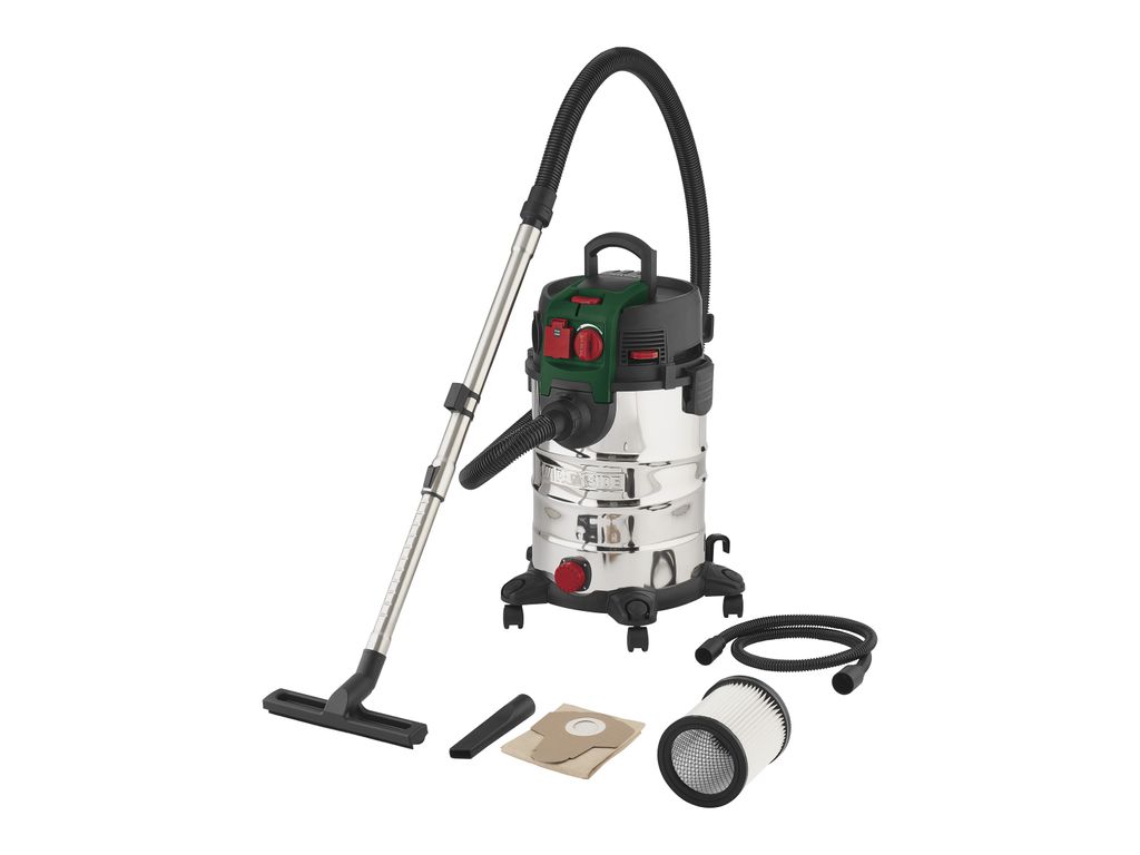 PARKSIDE® Nass- / Trockensauger »PWD 30 C1«, 1500 W, 30 l Produktbild 