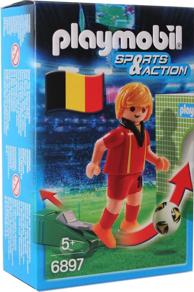 Športové a akčné figúrky futbalistov Belgicko 6897 Obrázok produktu 