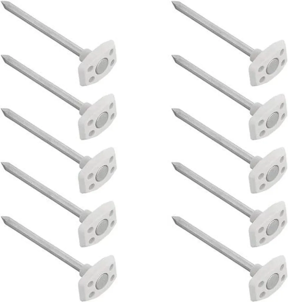 10 Piquets pour Tapis de Sol de Tente 10 cm - Accessoire Camping Robuste