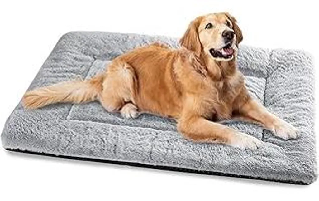 Letto Cane Lavabile Baodan 122x75 XXL - Fondo Antiscivolo e Morbido Pile