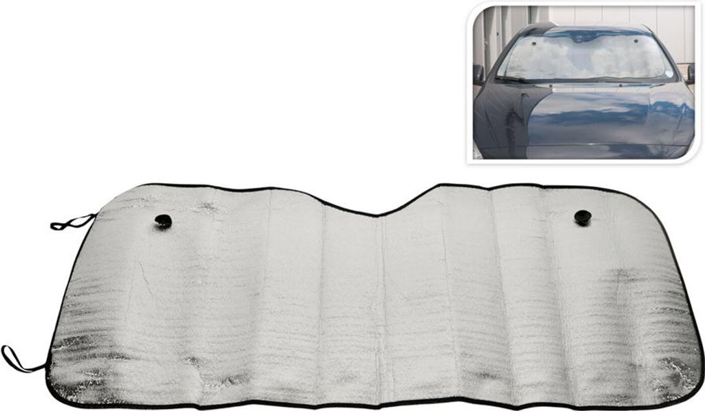 Pare-soleil En Aluminium Pour Voiture 70x150cm Image du produit 