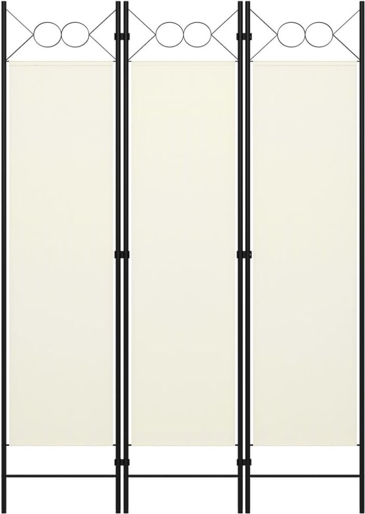 "2026 Promotion" 3-tlg. Raumteiler Weiß 120×180 cm - Paravents CC11243