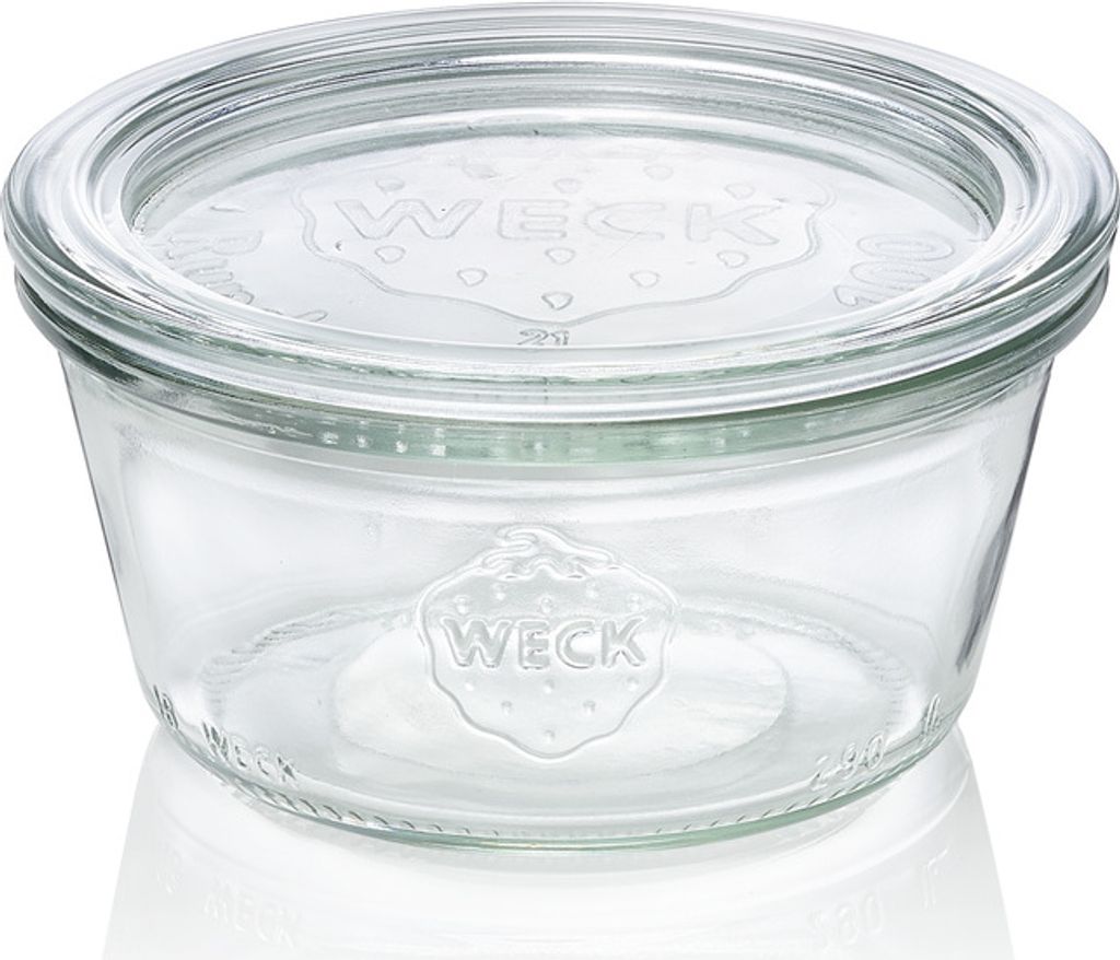 Varné nádoby Weck MOLD s viečkom 290 ml, priemer 100 mm, 6 Obrázok produktu 