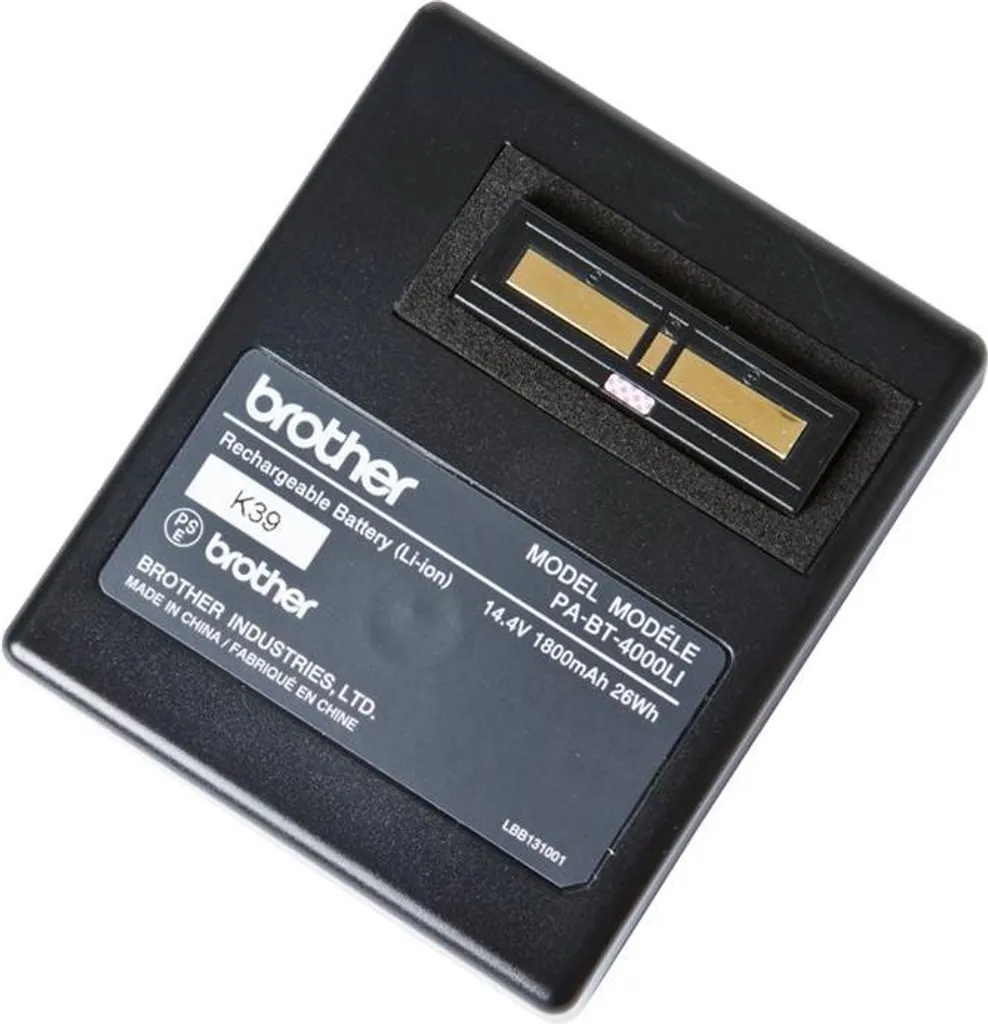 Batterie rechargeable pour étiqueter sans fil avec Brother P900W P950NW