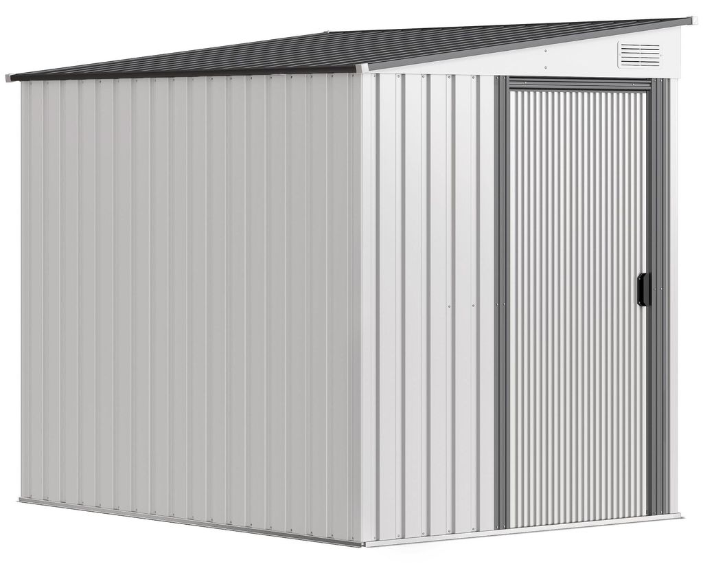 Outsunny Metall Gerätehaus 2,81m² 154x206,5x181 cm Produktbild 