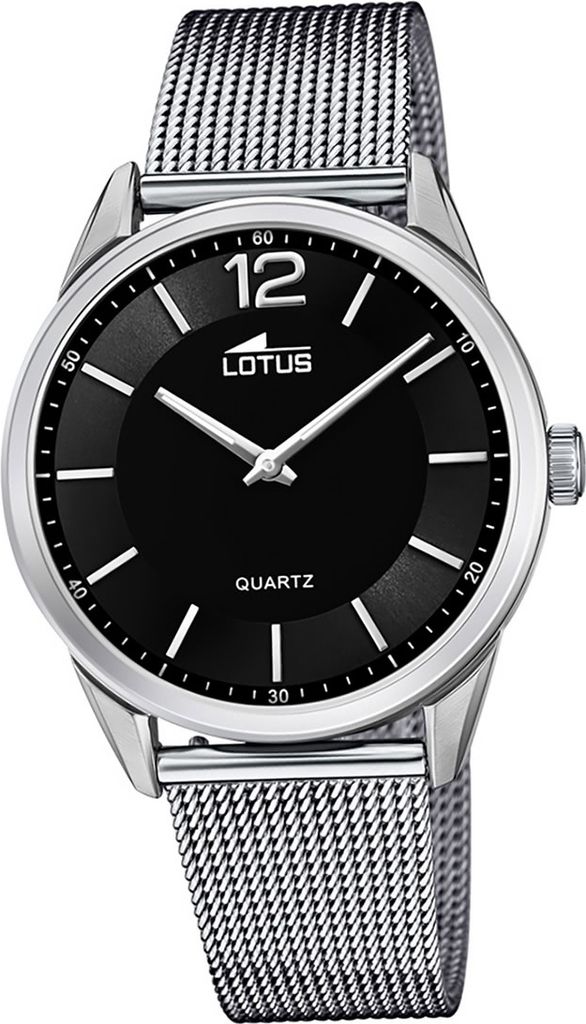 Lotus Edelstahl Herren Uhr Armbanduhr silber Elegant Smart Casual D2UL18734/4