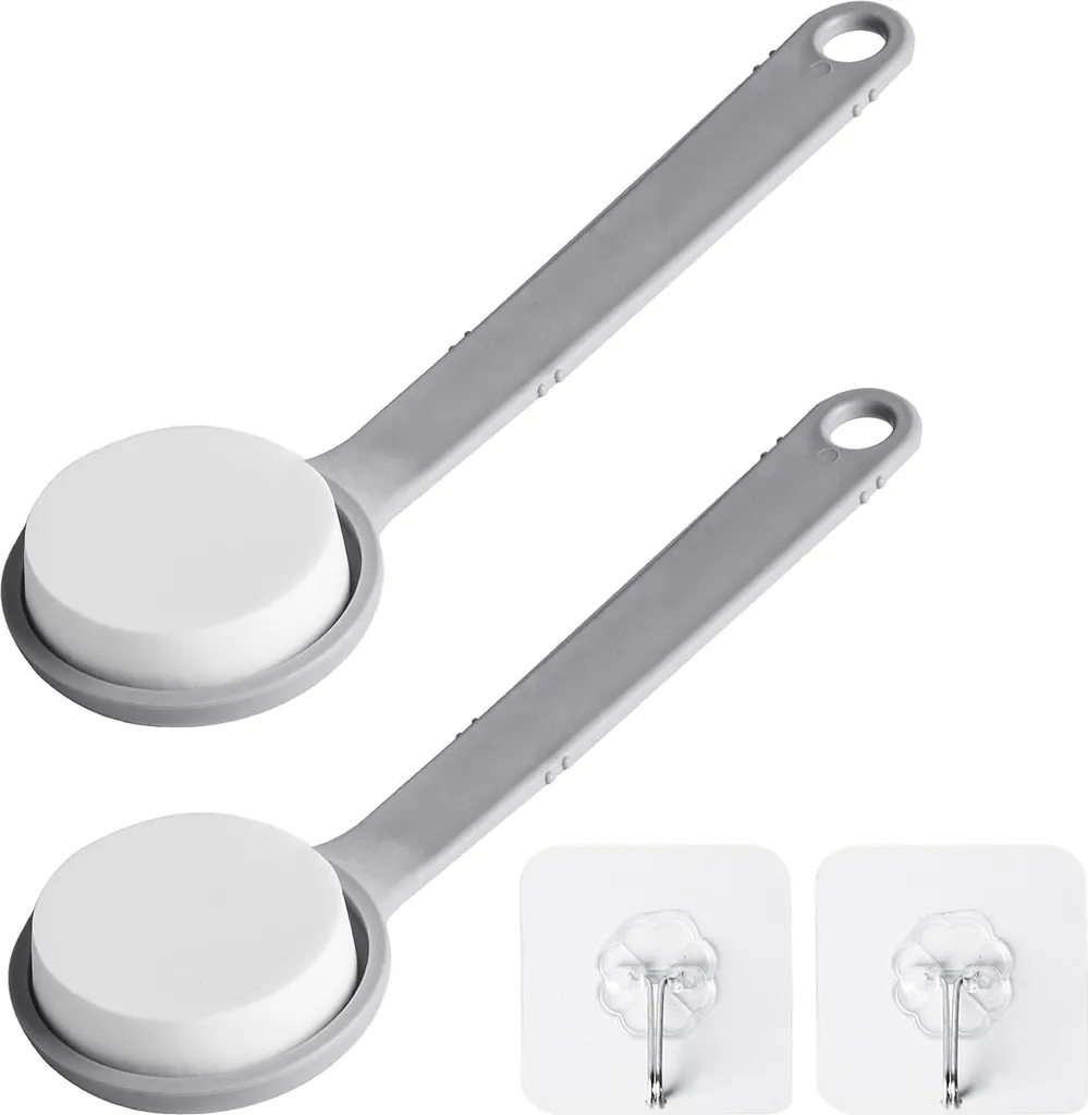 Accessoire de massage et applicateur crème à long manche pack de 2