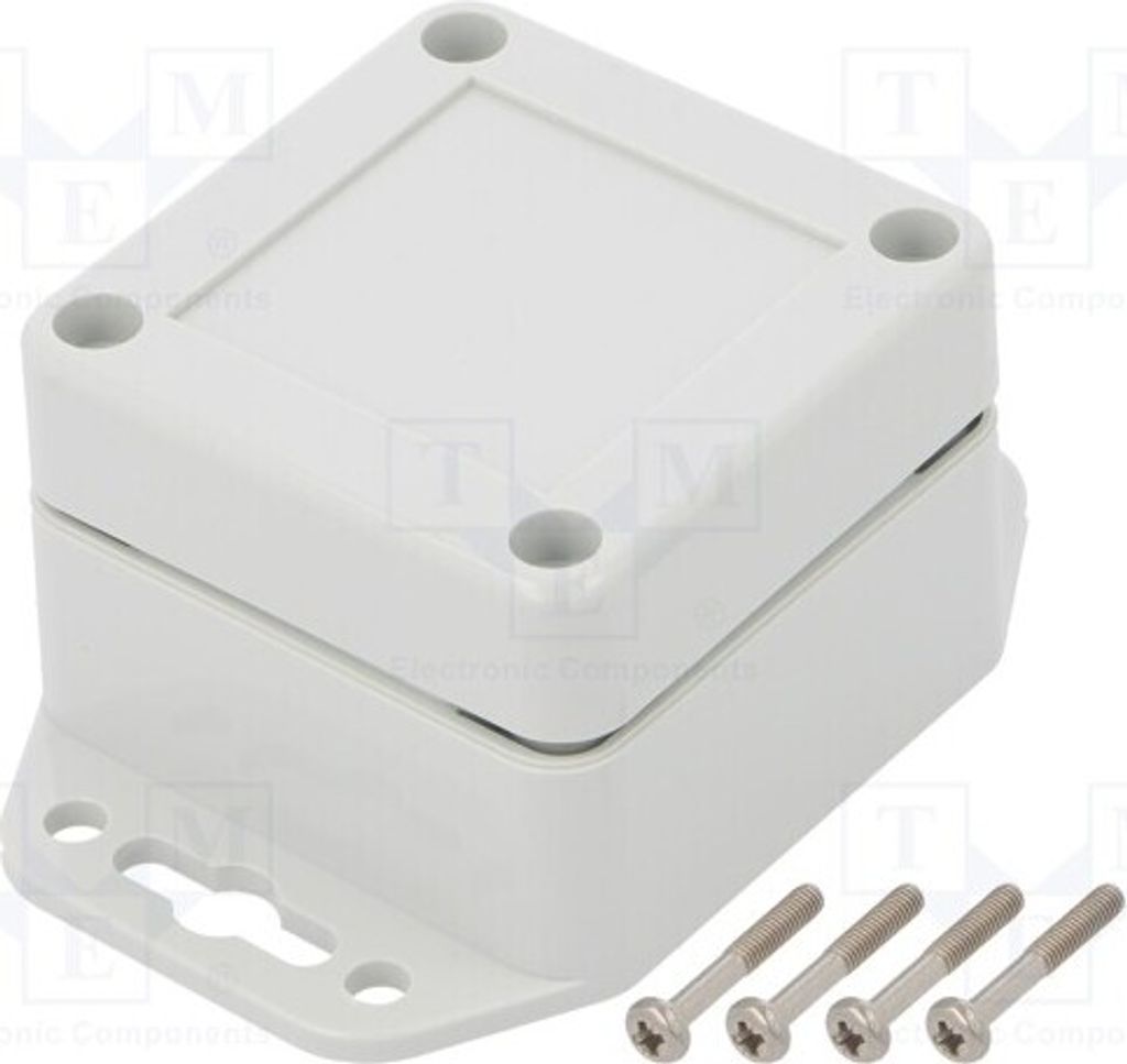 1x Gehäuse: universell X: 60mm Y: 60mm ZP Z: 40mm IP65 ZP60.60.40UJH TM PC Unive