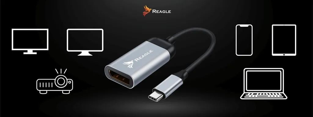 Adattatore USB-C a DisplayPort 4K 60Hz per MacBook e Samsung DeX - 5