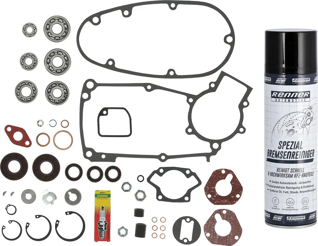 Set de Réparation Moteur M53/2 SKF : Haute Performance Simson Schwalbe 51/1