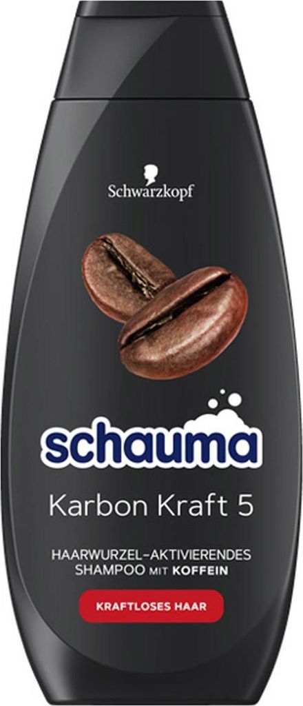 Schauma Shampooing Carbone Force 5 avec caféine et parfum Image du produit 
