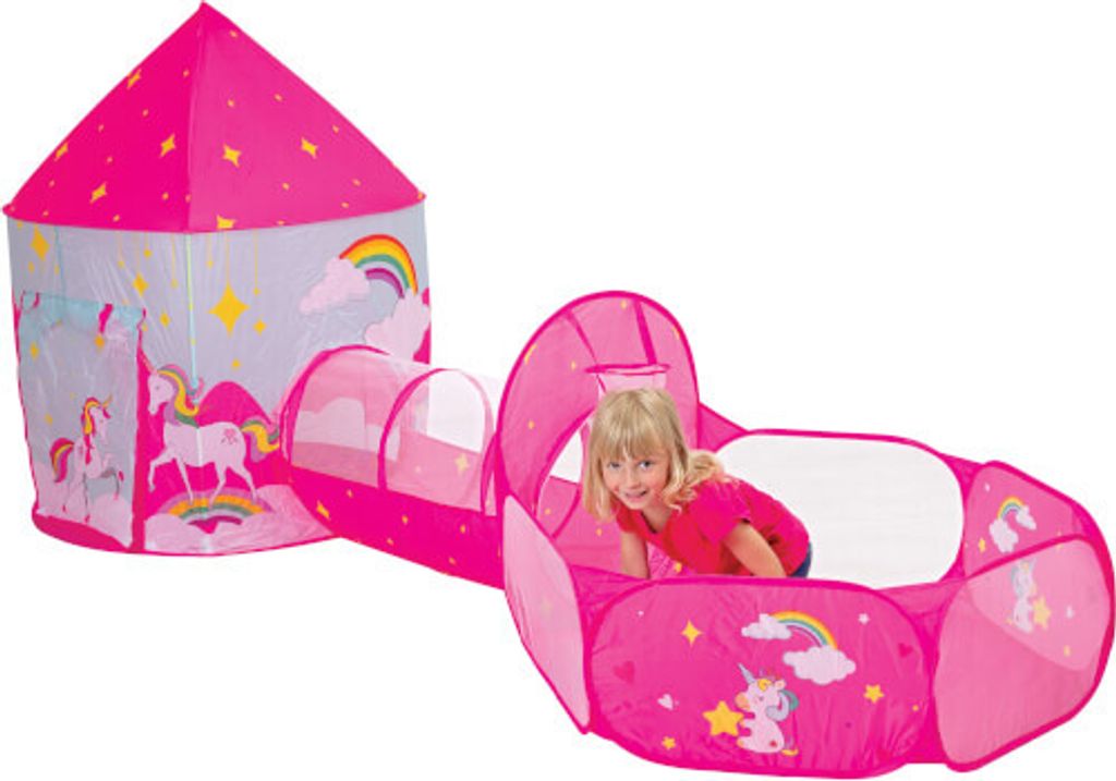 Outdoor active Einhorn Spielzelt mit Tunnel Sonstige