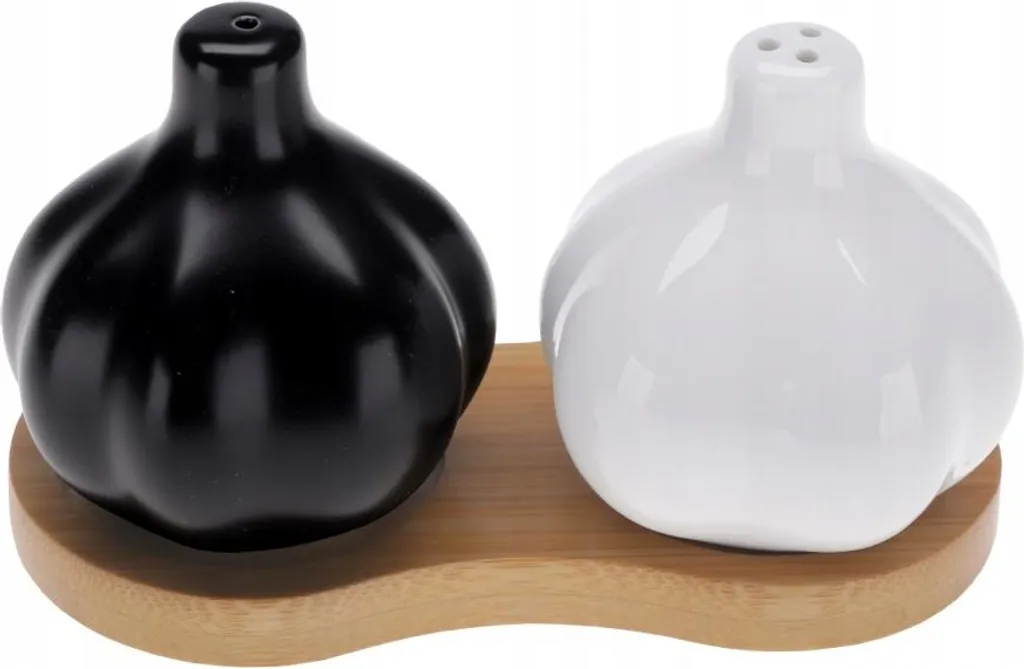 Set di contenitori per spezie Bona - Porcellana pere pepe, elegante set