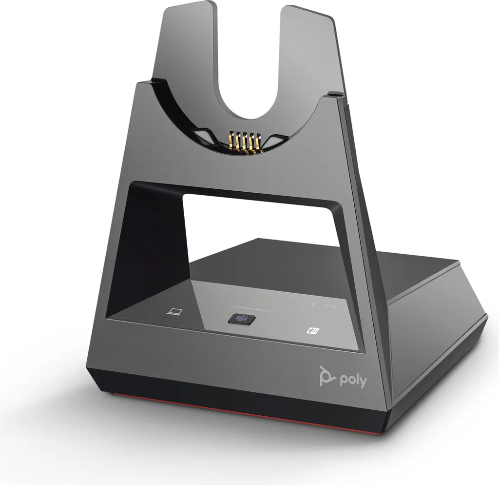 Base Poly Voyager Office connectée - Accessoire de bureau filaire et sans fil