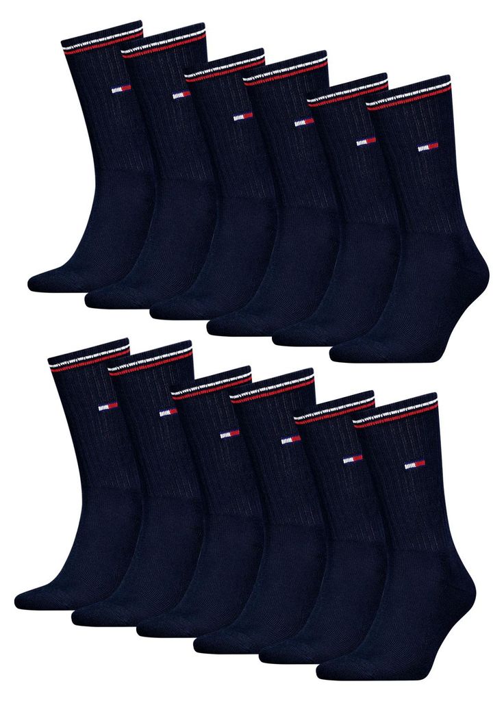 6 Paar Tommy Jeans Herren Iconic Tennissocken Produktbild 