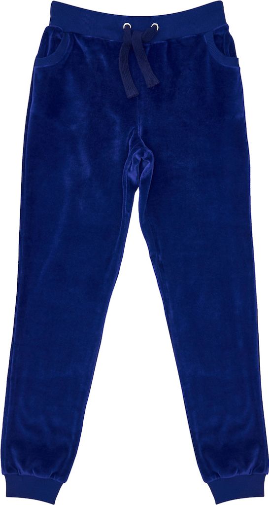 Trainingsanzüge für Mädchen Velur - Navy - 164