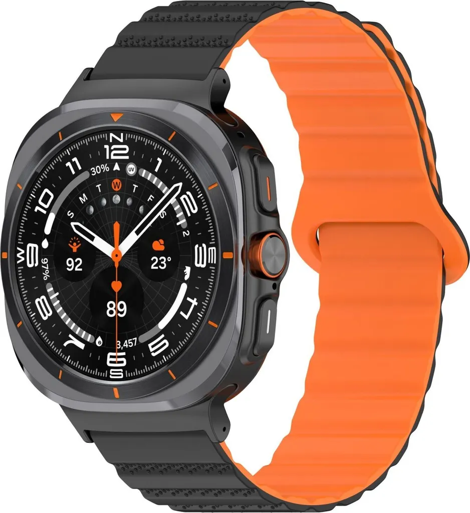 Cinturino Robusto Samsung Galaxy Watch Ultra 47mm Silicone Magnetico