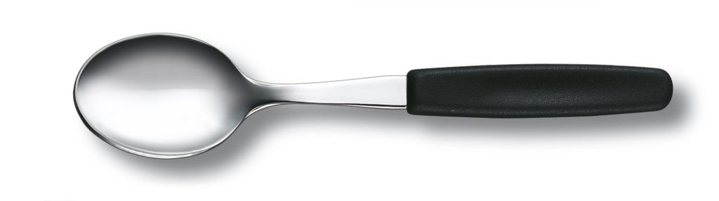 Victorinox | Kaffeelöffel | elegantes schwarzes Design | Produktbild 