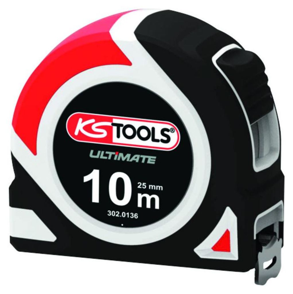 Maßband aus Zwei-Material 10 Meter x 25 mm - Ks Tools