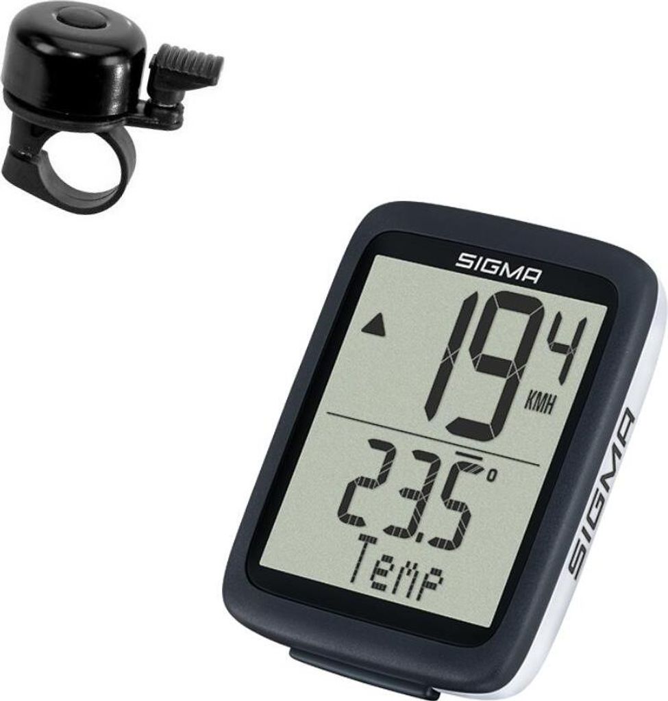 Compteur vélo Sigma BC 10.0 WR Compteur vélo avec sonnette Image du produit 