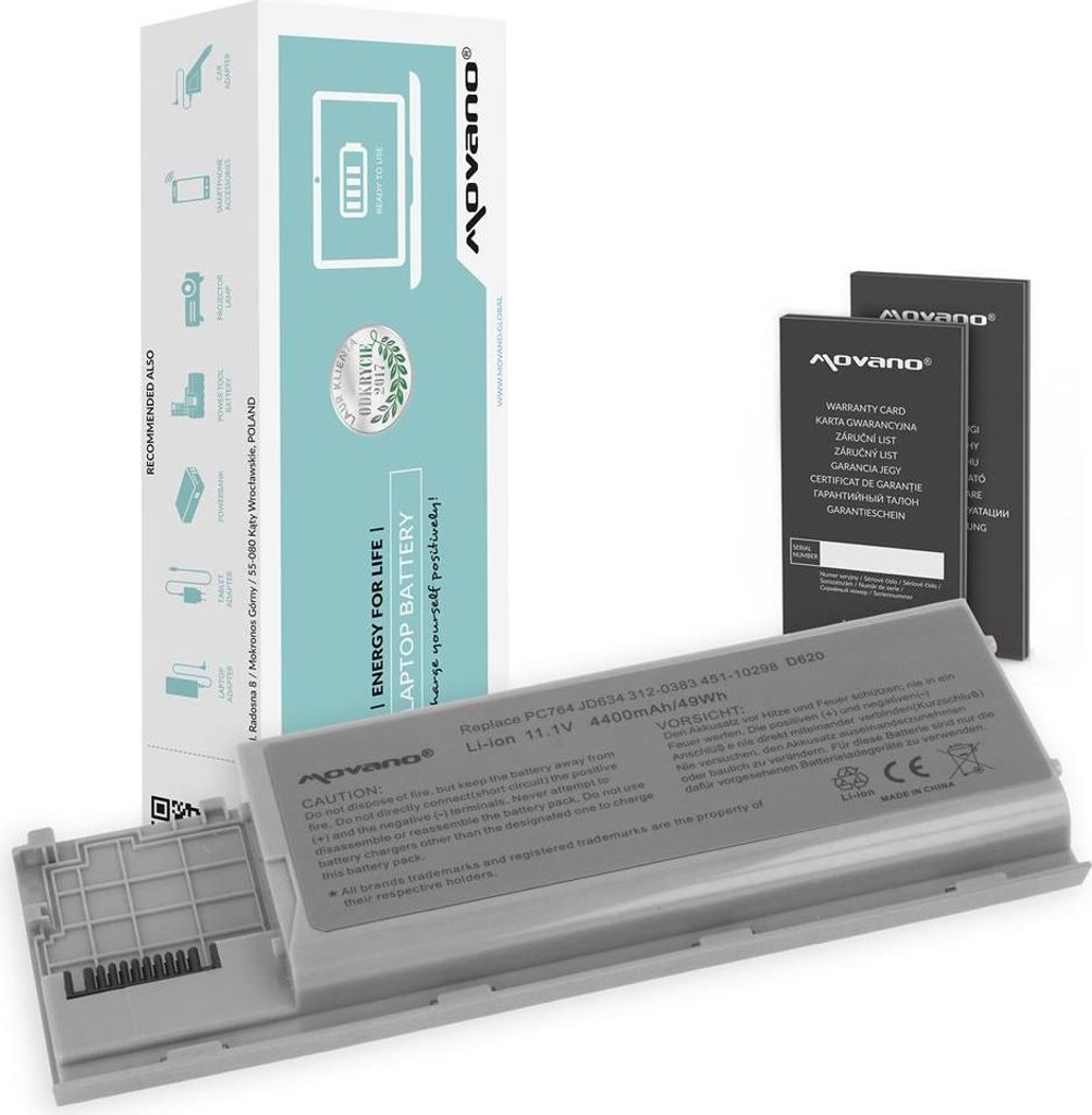 Batteria PC764 per Dell Latitude D620 D630 Immagine del prodotto 
