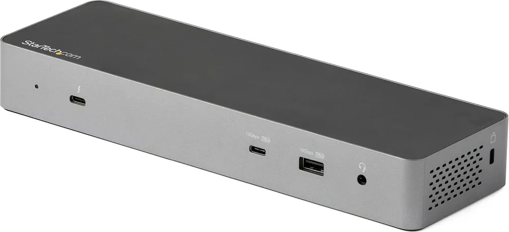 StarTech.com TB3CDK2DHUE Station d'accueil Thunderbolt 3 Double 4K 60Hz