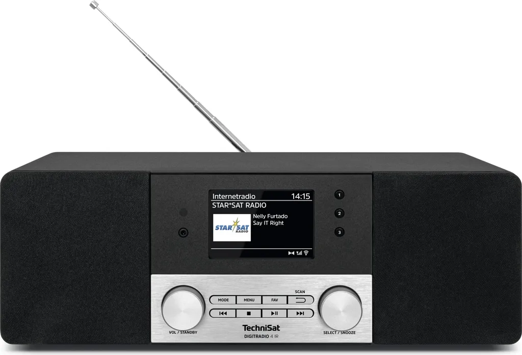Radio de Salon Connectée TechniSat DIGITRADIO 4 IR Bluetooth et Wifi Noir - 2