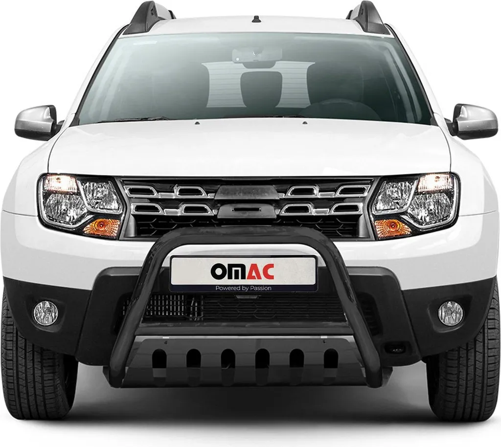 Protection de Calandre Dacia Duster 2010 à 2018 Acier Noir Tout-Terrain