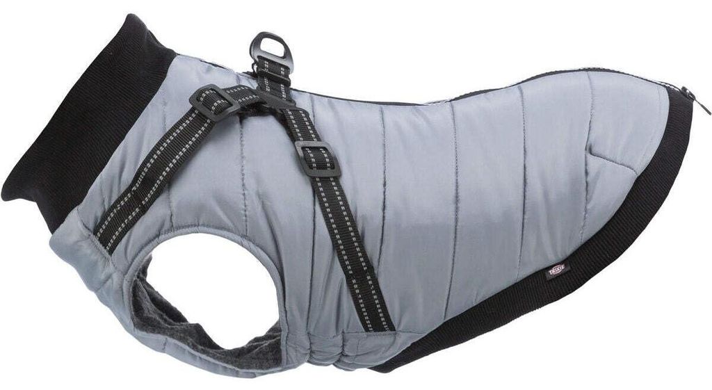 Trixie Fellpontis mit Hundegeschirr grau Produktbild 