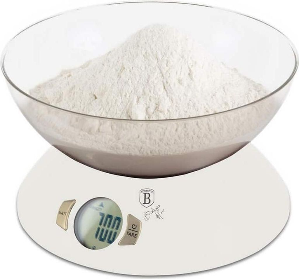 BERLINGERHAUS Bilancia da cucina digitale 5 kg con ciotola Immagine del prodotto 