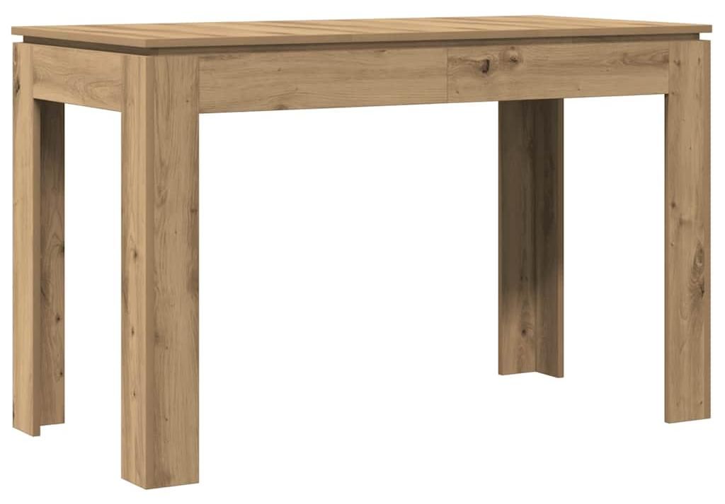 vidaXL Esstisch Artisan-Eiche 120x60x76 cm Holzwerkstoff
