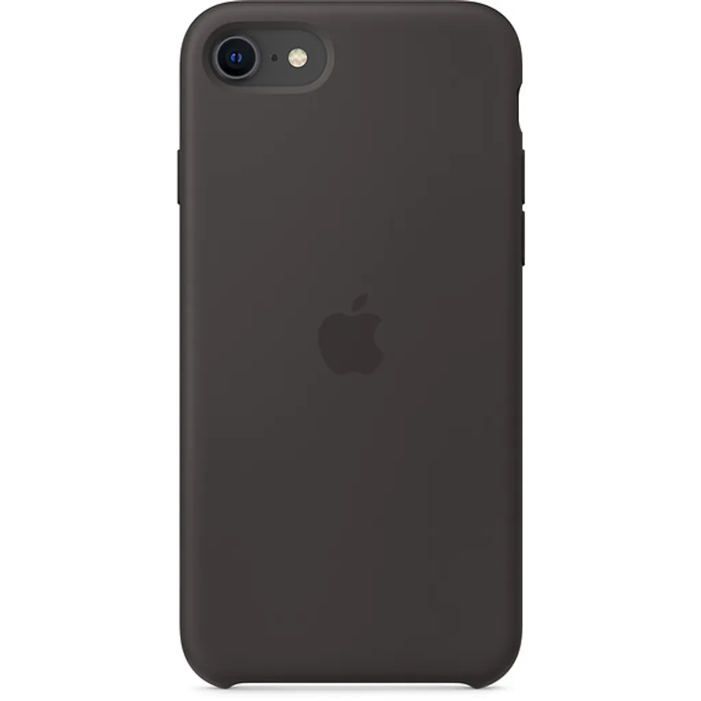 Coque iPhone SE antichoc Apple silicone noir : stop aux rayures ! - 7