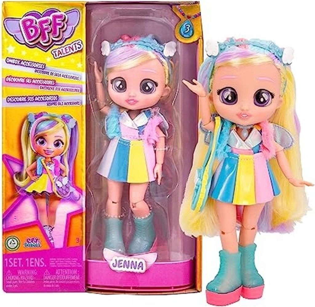 IMC Toys Jenna, Modepuppe, Weiblich, 3 Jahr(e), Produktbild 