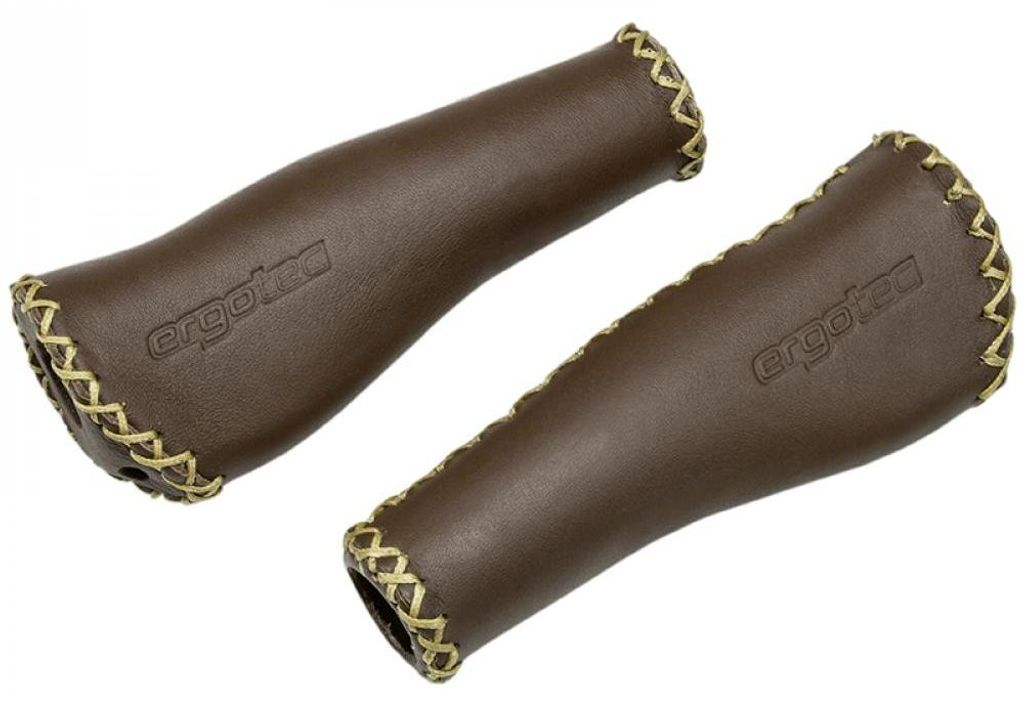 Humpert, Poignées revêtement cuir / Kraton, paire Image du produit 