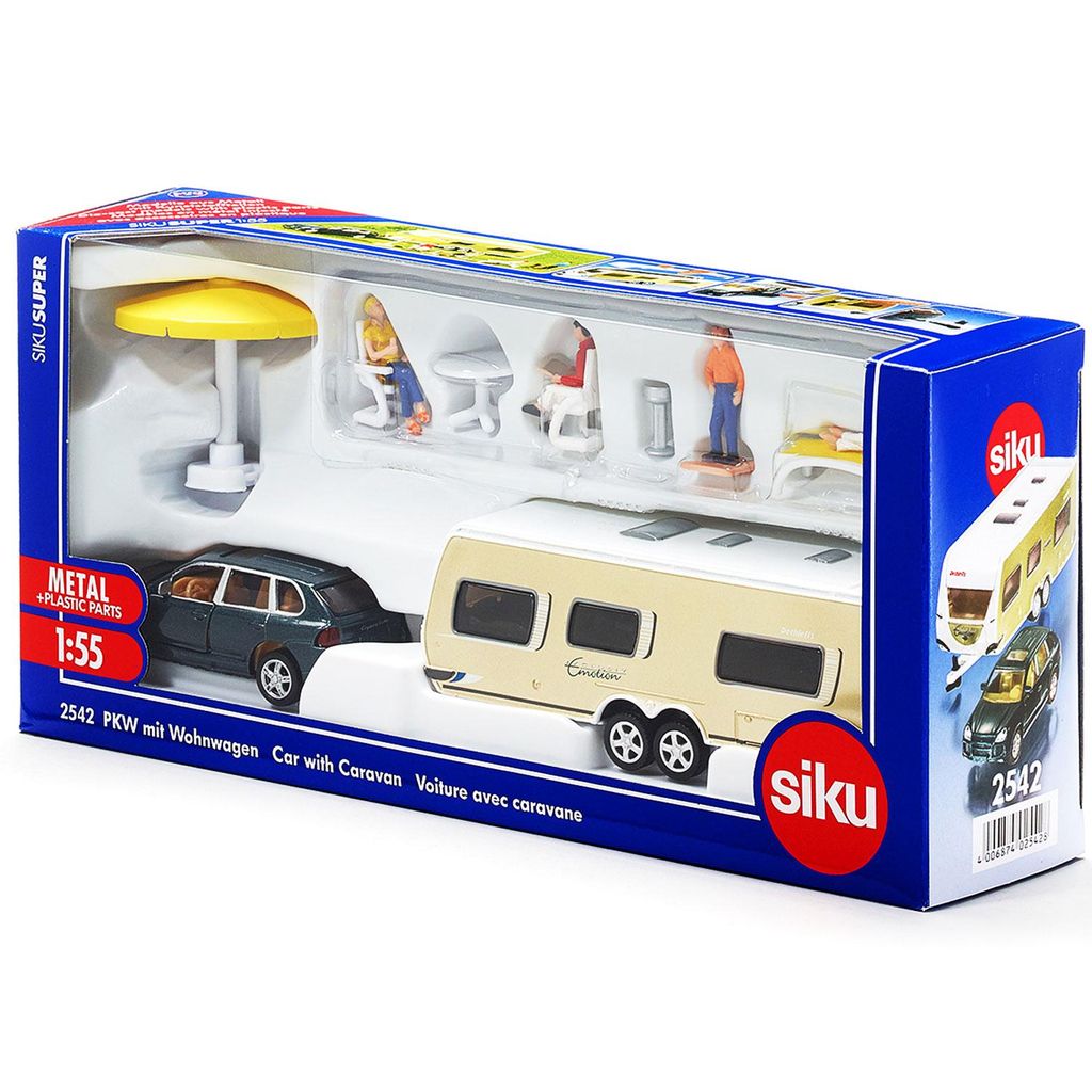 Siku Super Auto con roulotte S2542 Immagine del prodotto 