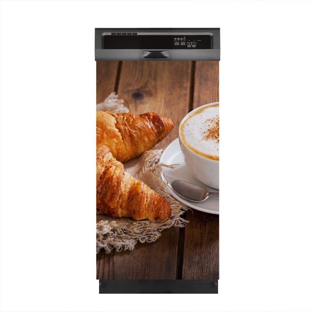 Aufkleber sticker 45x80 cm Dekorative folie Spülmaschine - Tasse Cappuccino Kaffee