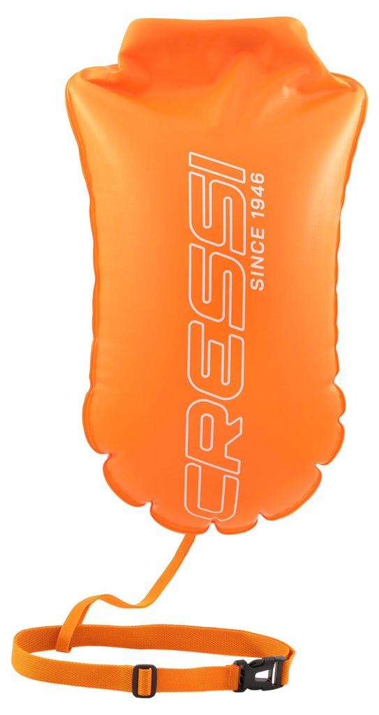 Cressi GLIDE SWIM BUOY - Schwimmboje - Orange Orange
