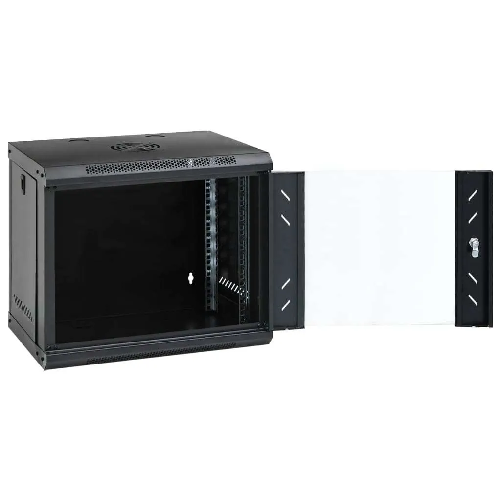 Armoire réseau murale vidaXL 9U 19" IP20 53x40x45cm - Coffret Info